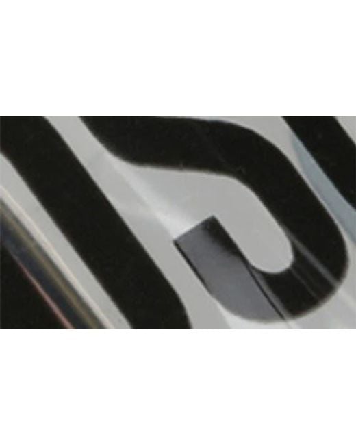 Moschino White Clear Strap Sandal