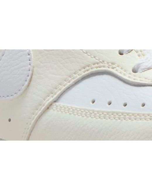 Nike White Court Vision Low Sneaker