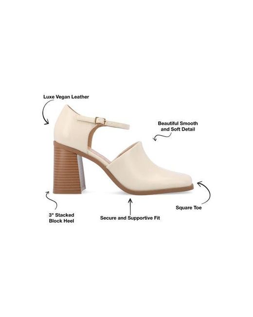 Journee Collection Natural Bobby Pump
