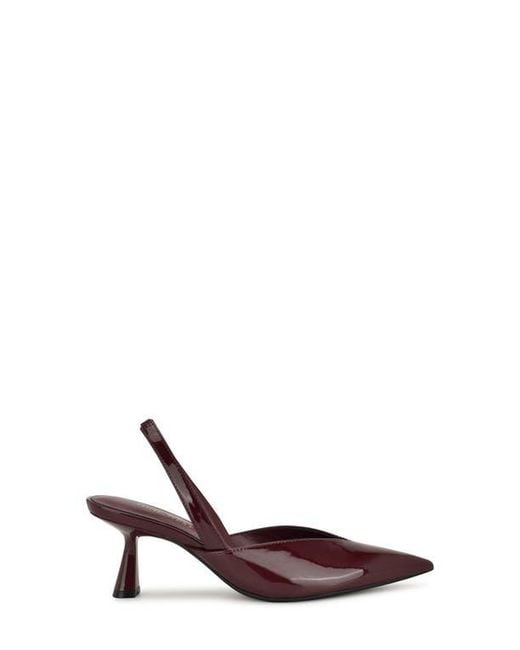 Nine West Red Lamma Slingback Pump