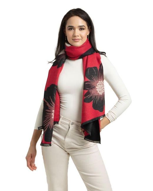 Saachi Black Reversible Scarf