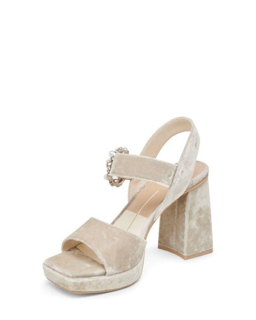 Dolce Vita Natural Amari Platform Sandal