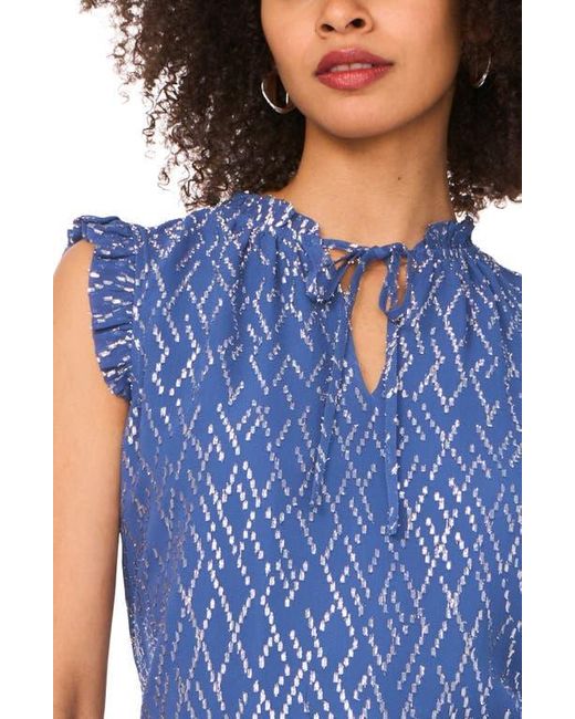 Parker Blue The Jenna Split Neck Top