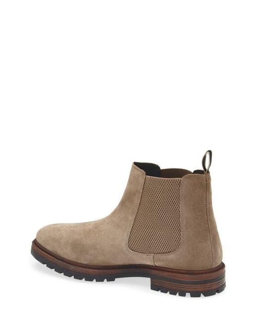 Steve Madden Brown Emden Lug Sole Chelsea Boot for men