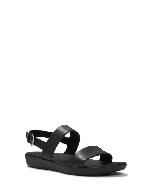 Fitflop Black Flowform Platform Sandal