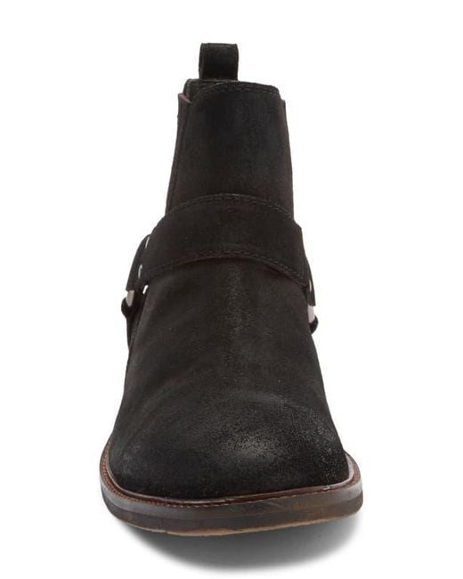 Steve Madden Black Wesley Chelsea Boot for men