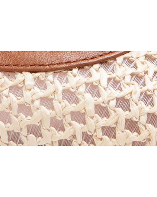 Linea Paolo Pink Monet T-Strap Flat