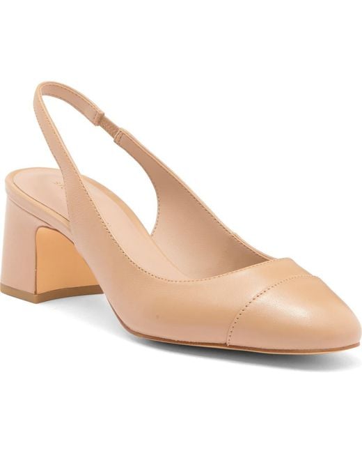 Stuart Weitzman Natural Milla 55 Slingback Pump