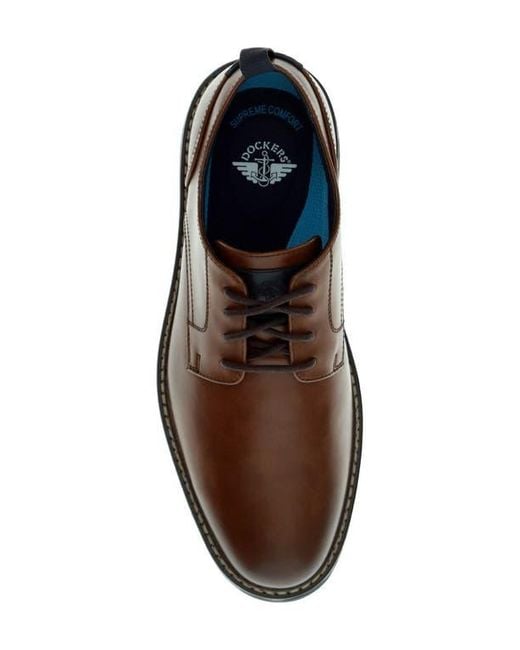 Dockers Brown Easedale Derby for men