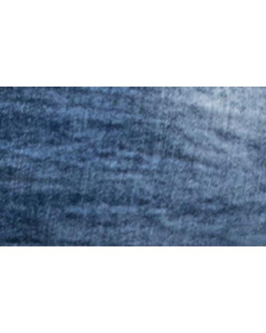 Xray Jeans Blue Raw X Distressed Moto Slim Jeans for men