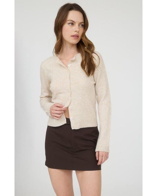 Blu Pepper White Button Down Cardigan