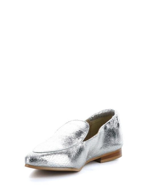 Bos. & Co. White Nikki Loafer