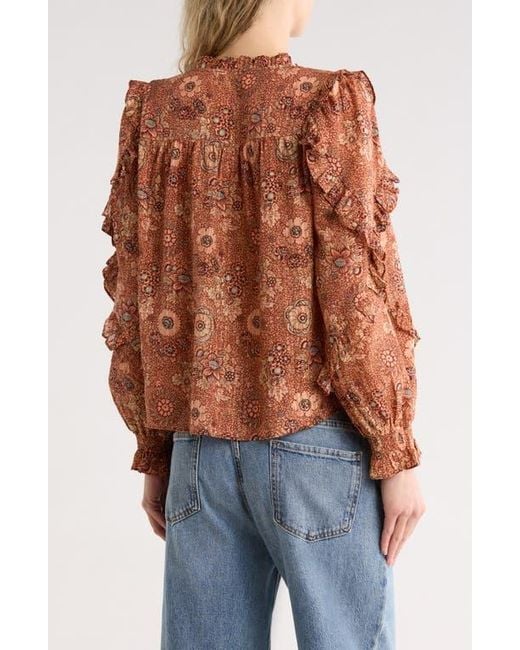 Ulla Johnson Blue Manet Top