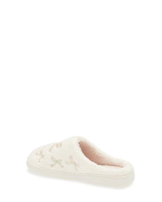 MIA White Cozi Slipper