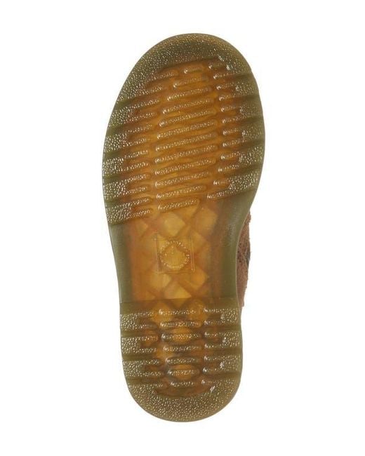 Dr. Martens Brown 2976 Faux Shearling Lined Lug Sole Boot