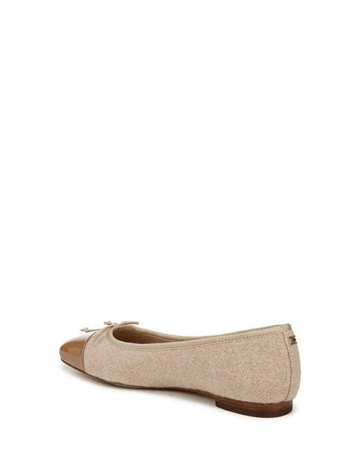 Sam Edelman Natural Marley Ballet Flat