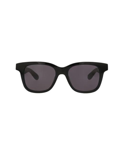Alexander McQueen Black 52Mm Square Sunglasses for men