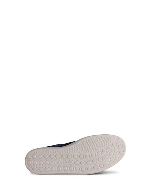Ecco Blue Classic Zip Sneaker