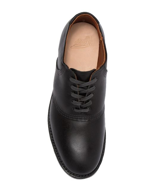 red wing saddle leather oxford