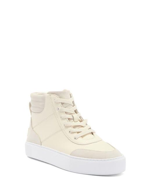 Ugg White Zilo High Top Sneaker