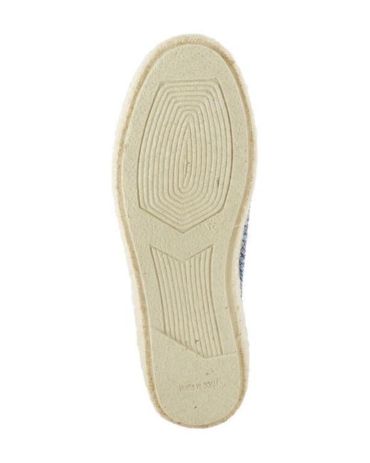 AZURA BY SPRING STEP Blue Cheryll Espadrille Sneaker