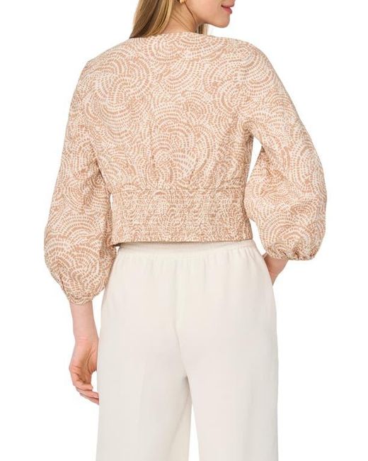 Parker Natural Seashell Hardware Cotton Top