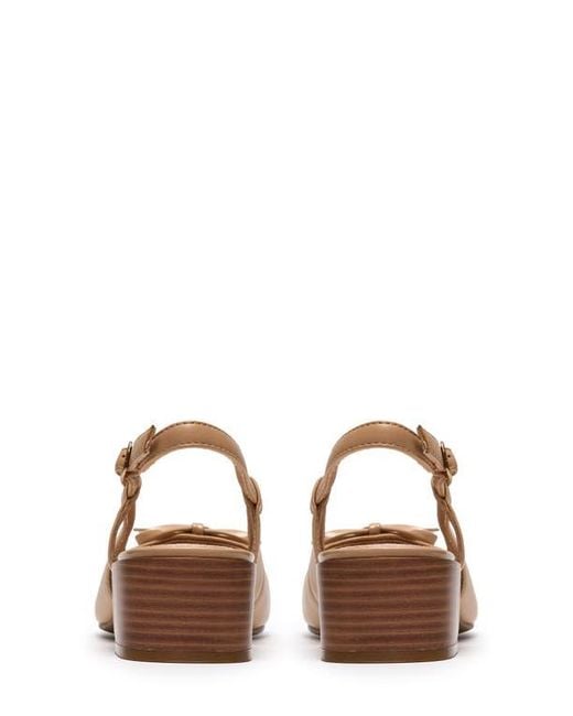 Clarks Natural Iridessa Slingback Pump