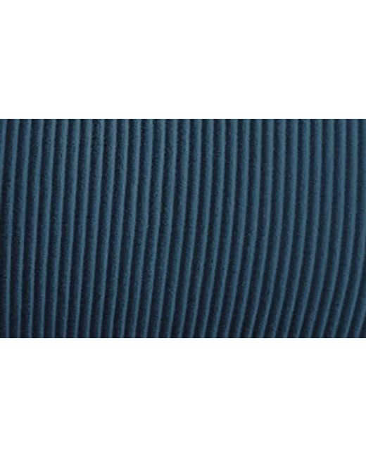 Rhone Blue Embrace Seamless Rib Crop Top