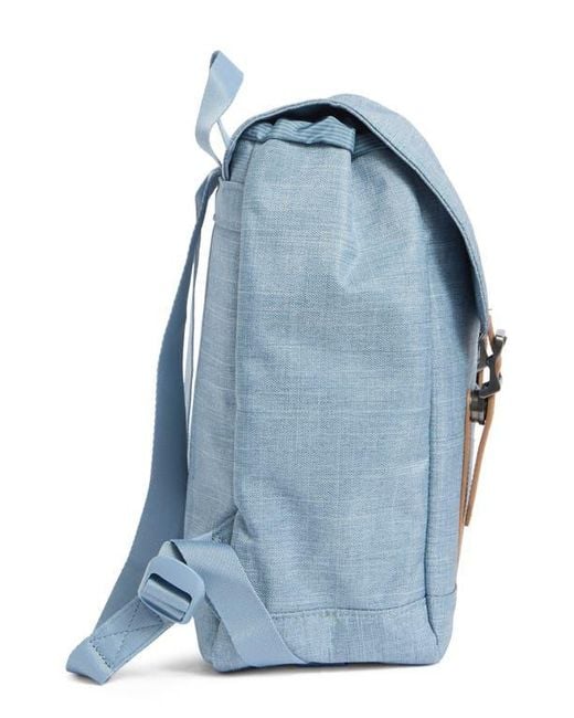 Herschel Supply Co. Blue Retreat Recycled Polyester Mini Backpack