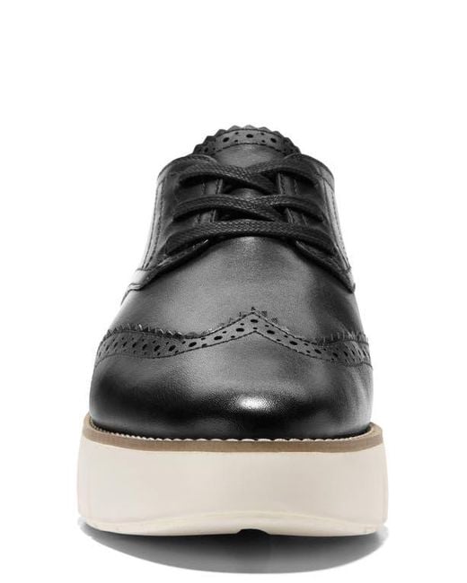 Cole Haan Black and White Oxford Derbys Minimalist Design Cole Haan Bedford Plain Toe Derby (Men) | Nordstromrack main image 3