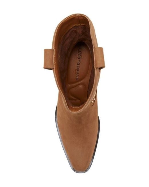 Lucky Brand Brown Cesiet 2 Western Boot