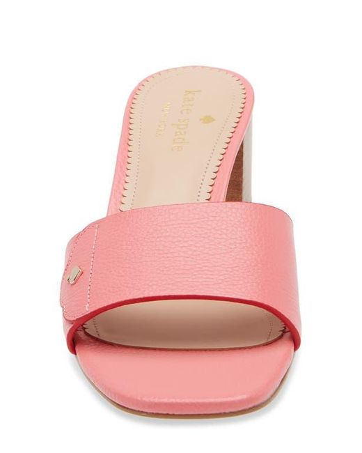 Kate Spade Pink Groove Slide Sandal