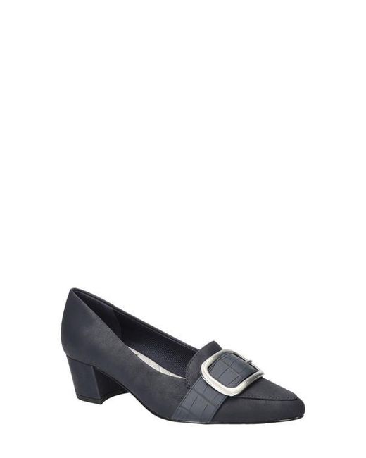 Easy Street Blue Amber Pointed Toe Pump