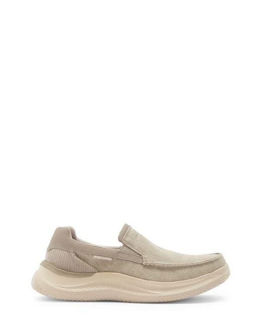 Skechers Natural Hasting Fielden Slip-On Sneaker for men