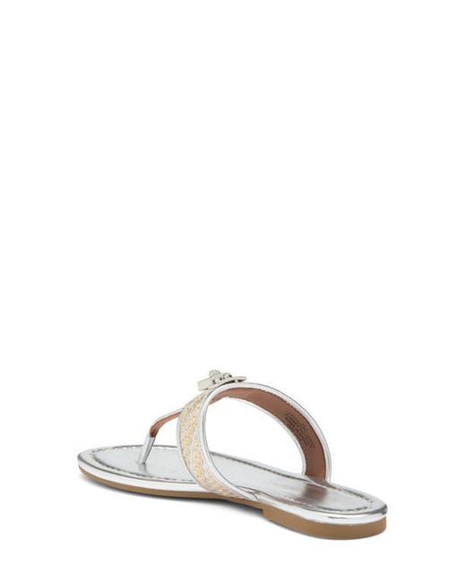 Kurt Geiger White T-Bar Sandal