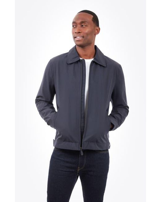 London Fog Blue Athens Hipster Water Resistant Jacket for men