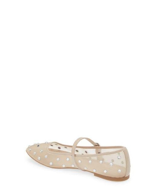 Open Edit Natural Desi Mary Jane Flat