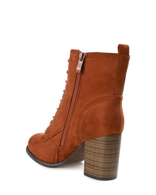 Journee Collection Brown Journee Baylor Lace-Up Boot