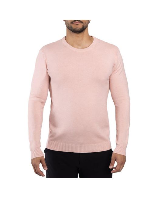 Xray Jeans Pink Crewneck Knitted Pullover Sweater for men