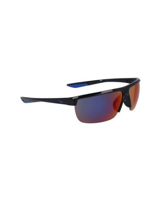 Nike Purple Tempest 71Mm Rectangle Sunglasses for men
