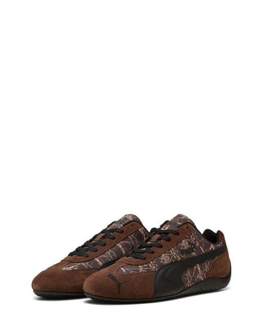 PUMA Brown Speedcat Camo Sneaker