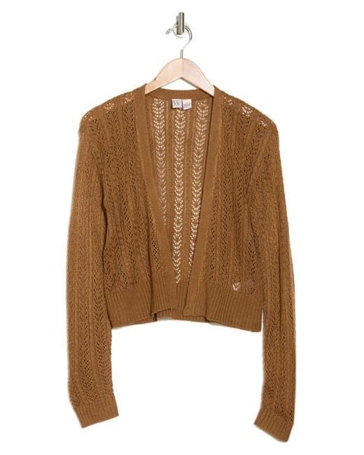 Love By Design Blue Gia Pointelle Cardigan