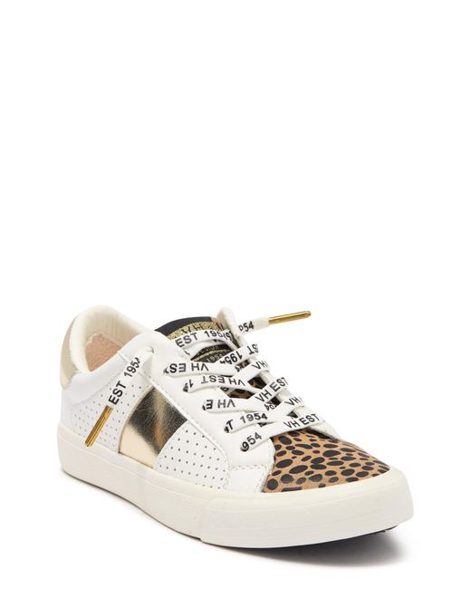 dina perforated sneaker vintage havana