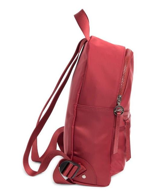 Longchamp Red Le Pliage Neo Small Backpack