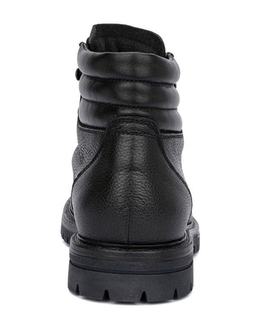 Aquatalia Black Holt Boot for men