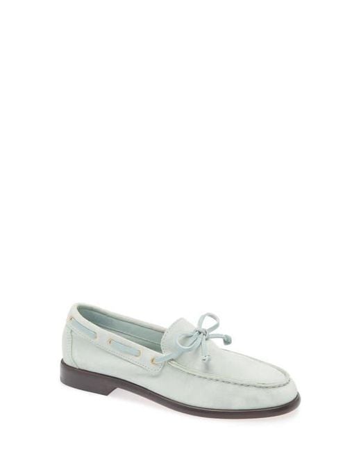 Rag & Bone White Carter Boat Shoe