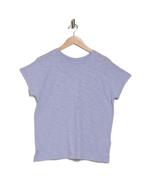 Madewell Blue Gauze Slub Knit T-shirt
