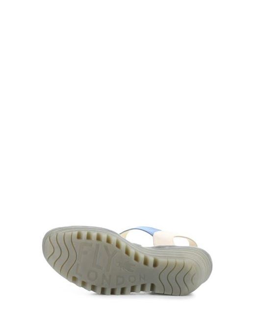 Fly London Thea Slide Sandals in Dark Brown Leather | rubyshoesday