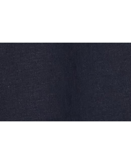 Vince Blue Easy Split Neck Top