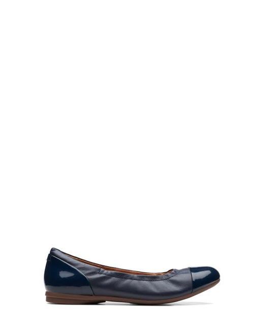 Clarks Blue Rena Jazz Flat